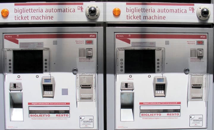 ticket machine